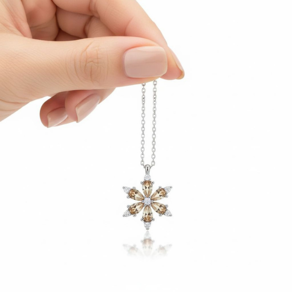 Fiona 925 Ayar Gümüş Kolye